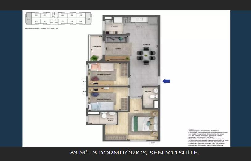 Apartamento, 2 quartos, 55 m² - Foto 18